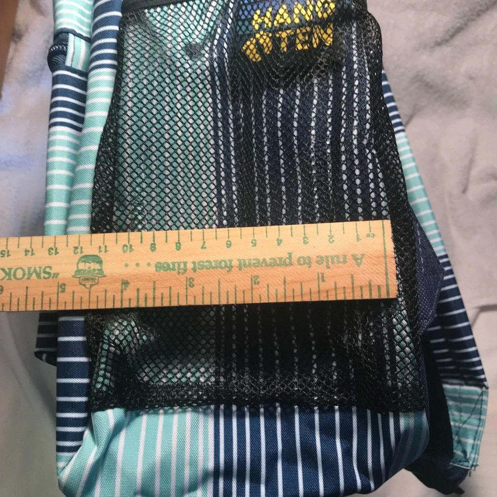 New Hang Ten Blue and Green Back Pack